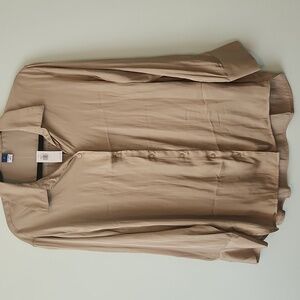 Old Navy Satin Button Up Shirt